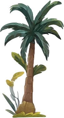 a palm tree with a bird on it.jpg